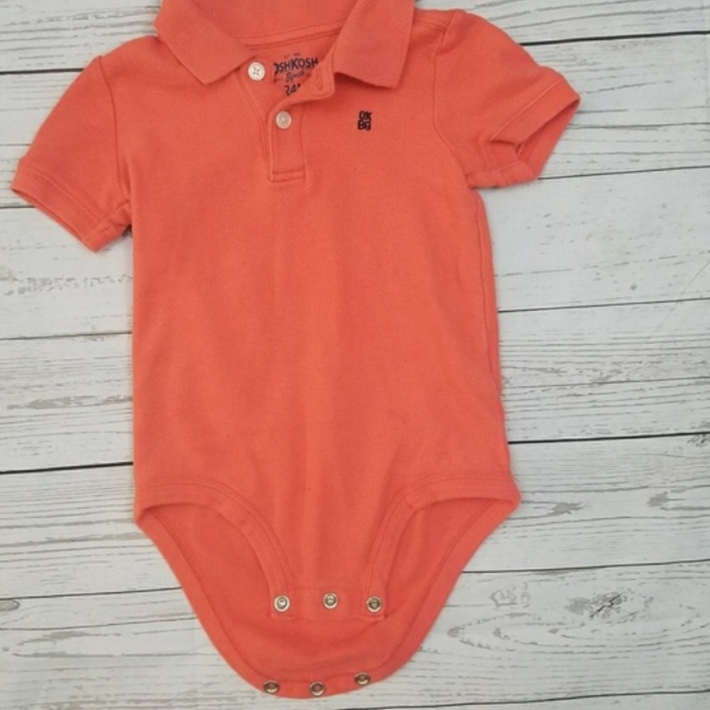 Toddler Coral Polo & Shorts